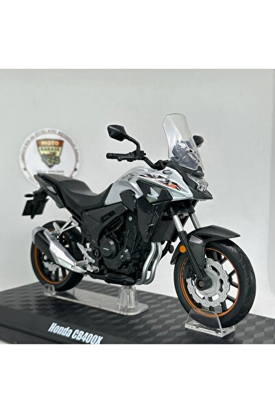CCA Honda Cb400X 1:12 Diecast Motorcycle Model Toy – Licensed Metal Model & C...