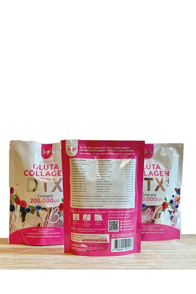 Joji Goji 3 Pack Collagen DTX Mixed Berry Flavor