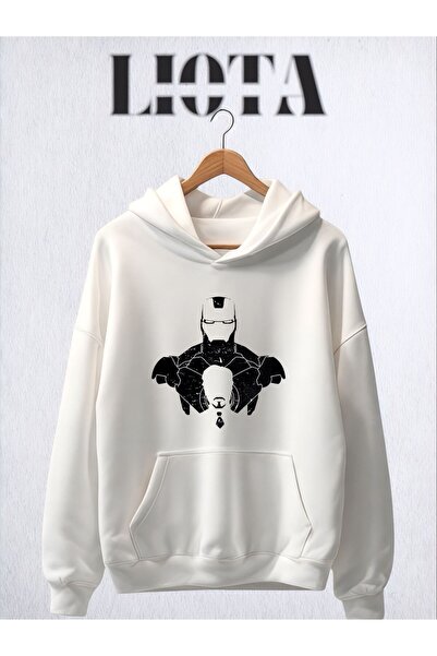 Vordevia Hanorac cu imprimeu Ironman, design special