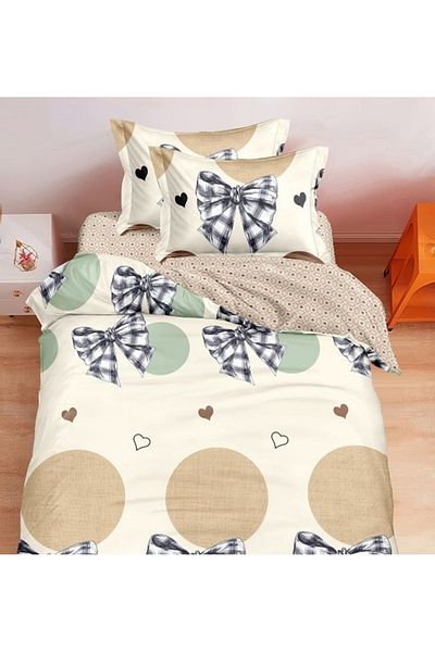 CHIRASO CHIRASO Bedding Set, 1 Person, ELASTIC Sheet 140x200cm, Duvet Cover 160x200cm, 2 Pillowcases