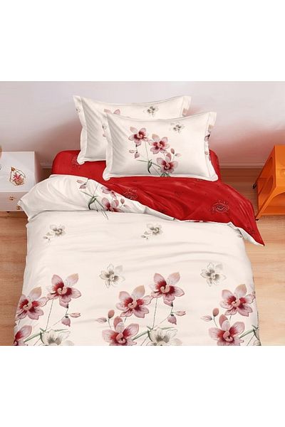 CHIRASO CHIRASO Bedding Set, 1 Person, ELASTIC Sheet 140x200cm, Duvet Cover 160x200cm, 2 Pillowcases