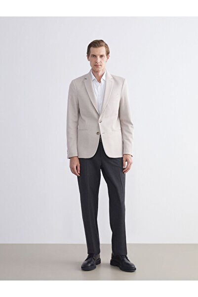 LC Waikiki Бежевий чоловічий блейзер