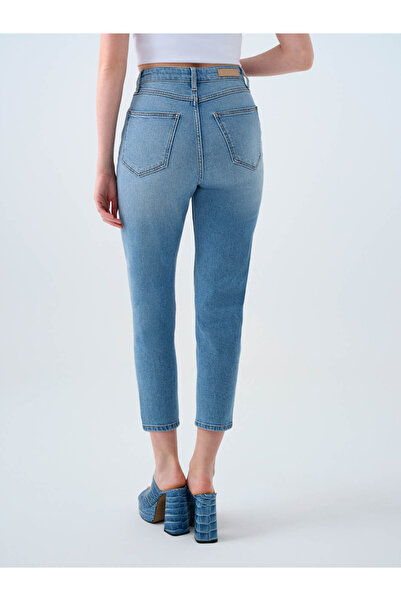 Loft Mom Blue Women's Jean Pants Lf2038773