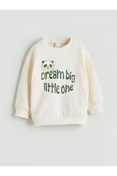 LC Waikiki Lcw Eco Crew Neck Boys' Sweatshirt and Sweatpants Set of 2