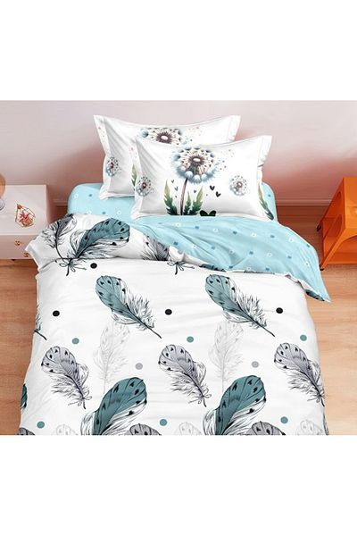CHIRASO CHIRASO Bedding Set, 1 Person, ELASTIC Sheet 140x200cm, Duvet Cover 160x200cm, 2 Pillowcases