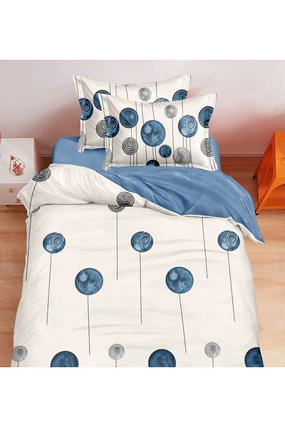 CHIRASO CHIRASO Bedding Set, 1 Person, ELASTIC Sheet 140x200cm, Duvet Cover 160x200cm, 2 Pillowcases