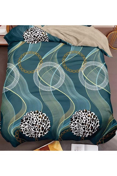 CHIRASO CHIRASO Bedding Set, 1 Person, ELASTIC Sheet 140x200cm, Duvet Cover 160x200cm, 2 Pillowcases