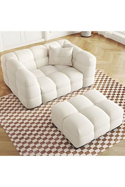 MAPLE HOME DECORATION Affordable Upholstered Wool American-Style single, 2 seater and 3-Seater Sofa – Comfortable & Spac