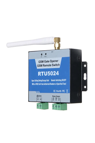ELMHURST GSM Relay RTU5024 for Gate Opening, Remote Command via Call/SMS