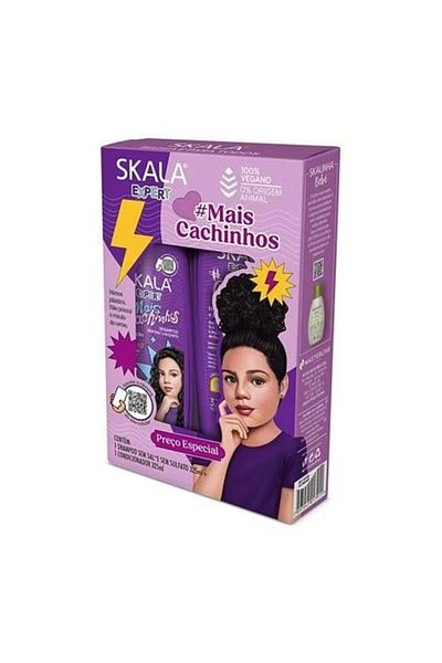 SKALA EXPERT Shampoo and Conditioner Set Mais Cachos – 325 ml
