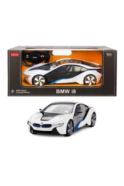 Genel Markalar UZAKTAN KUMANDALI 1/14 BMW İ8 2.4 GHZ IŞIKLI BEYAZ