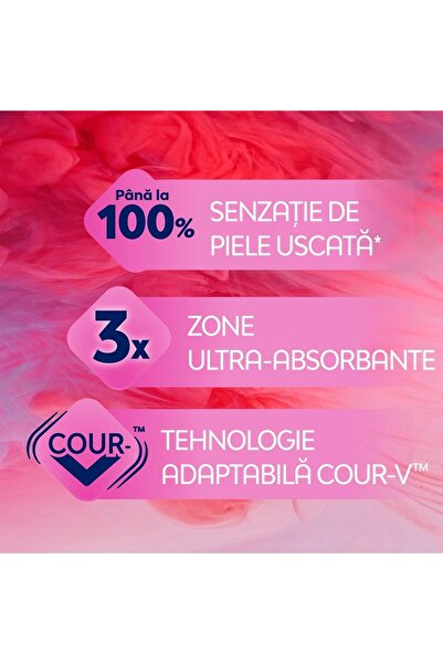 Libresse Ultra+ Pads with Wings, V-Protection, 60 pieces