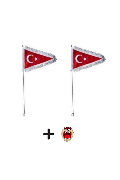 GMS Bisiklet Bayrağı 2 Adet + Hdiye tzmnya sticker