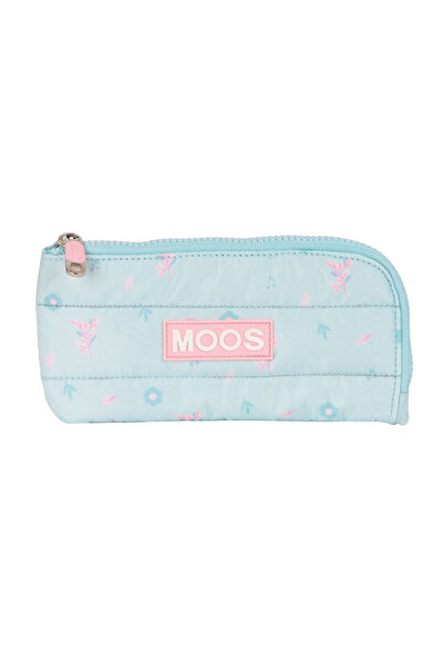 Moos School Case Garden 23 x 11 x 1 cm Turquoise