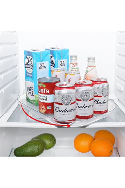 ZGF Organizator rotativ cu ventuze pentru frigider 35x26 cm