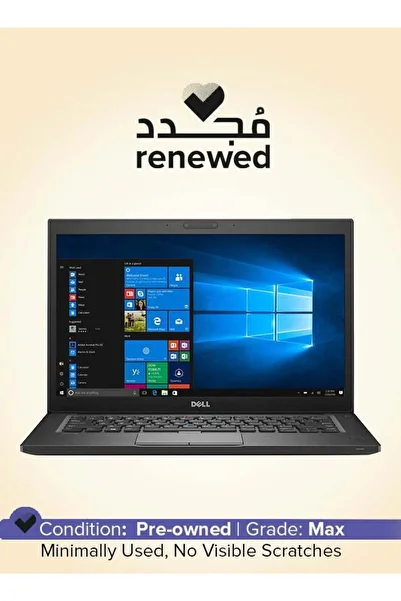 Dell Renewed - Latitude 7280 Laptop With 12.5-Inch Display, Intel Core i7 Processor/7th Gen/16GB RAM