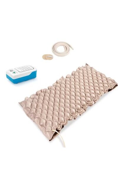 ALHENA Saltea anti-escare cu compresor Fitconn FU-AM001L, 200 x 90, bej