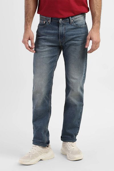 Levi's Men's 511 Slim Fit Mid Rise Blue Jeans