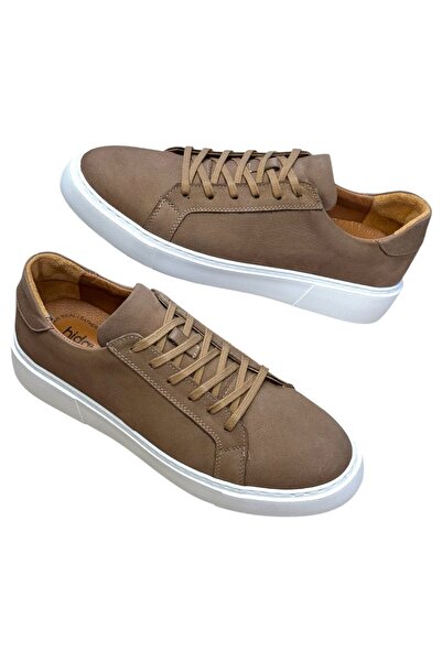 KAFKASLAR AYAKKABI Ανδρικά παπούτσια με λευκή επίπεδη σόλα Μοντέλο από γνήσιο...