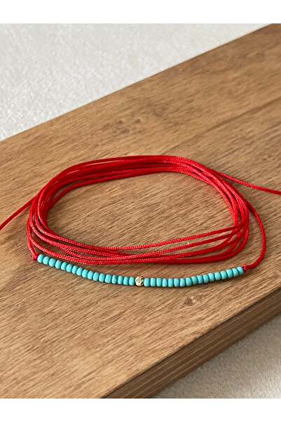 Rupen Kraft 14 Ayar Altın Dorikalı Afgan Taşlı Şans Altın Halhal Altın Şans İpi