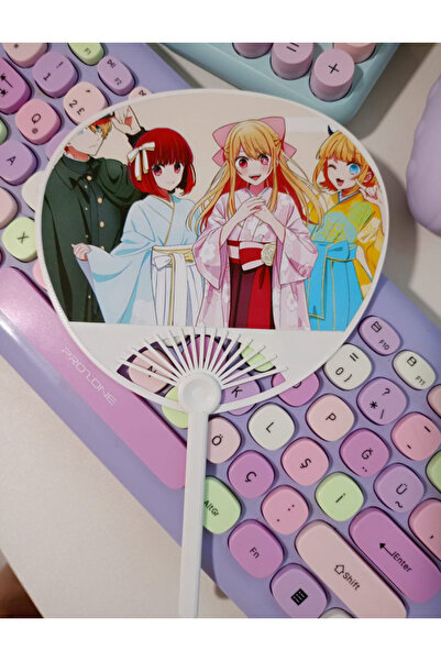 nihonwosekai Oshi no Ko Anime Yelpaze Çanta Boy