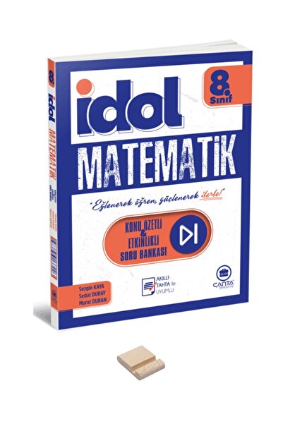 Çanta Yayınları LGS 8. Sınıf İdol Matematik Konu Özetli Etkinlikli Soru Banka...