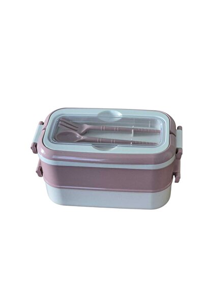 Eşya Dünyası Goods World Insulated Food Storage Box with 2 Layer Compartments