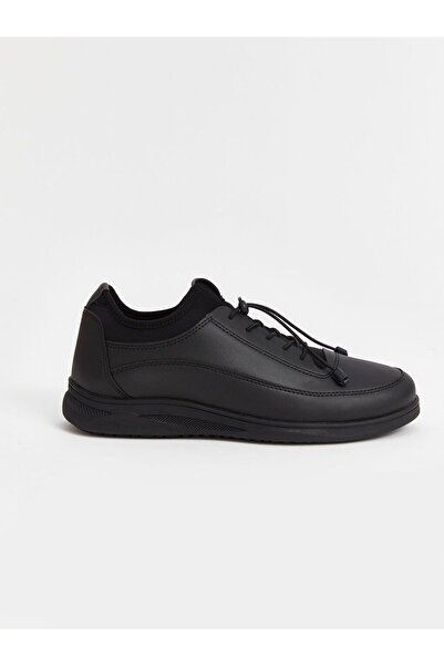 LC Waikiki Black Lace-Up Men's Classic Shoes