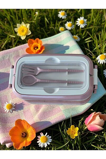 Eşya Dünyası Goods World Insulated Food Storage Box with 2 Layer Compartments