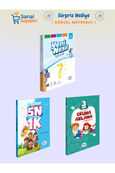 öğretmen evde Öğretmenevde 3. Sınıf Okuma Anlama - Yeni Nesil Sorular - 5N1K ...