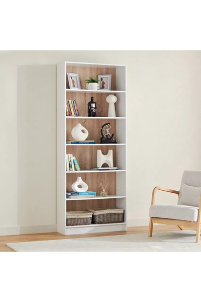Home Box Alford Avian 6-Tier Bookcase