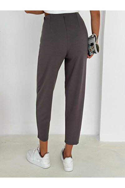 Noa Noa Düz Modal Kumaş Baggy Pantolon