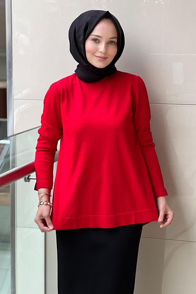 Nuss Reglan Sleeve Mercerized Tunic