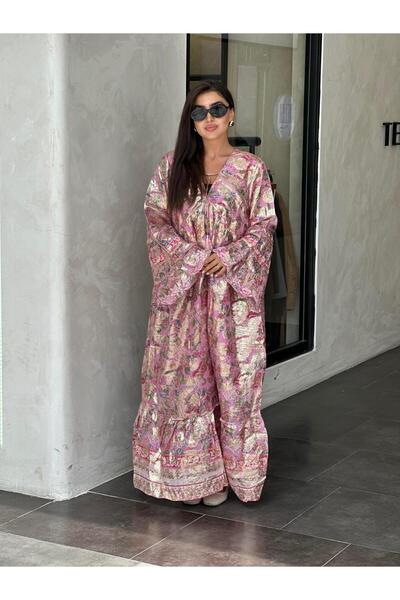 Ranasubaşı IBN-4012 فستان روزا وردي