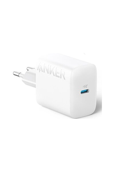Anker 20W USB-C Şarj Cihazı - iPhone & Android ile Uyumlu Type-C Hızlı Şarj Adaptörü-  A2347 - Beyaz