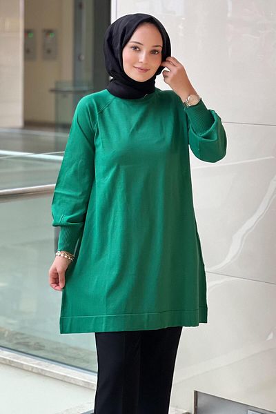 Nuss Balloon Arm Mercerized Tunic