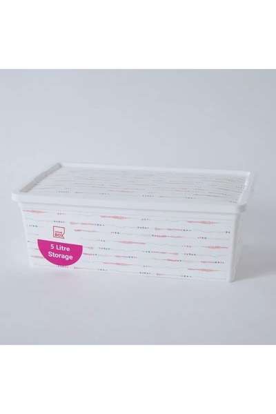 Home Box Meadows Trend Printed Box - 5 L