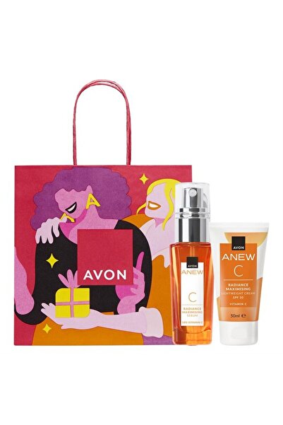 AVON Set Serum și Cremă de Zi Anew Vitamin C,
