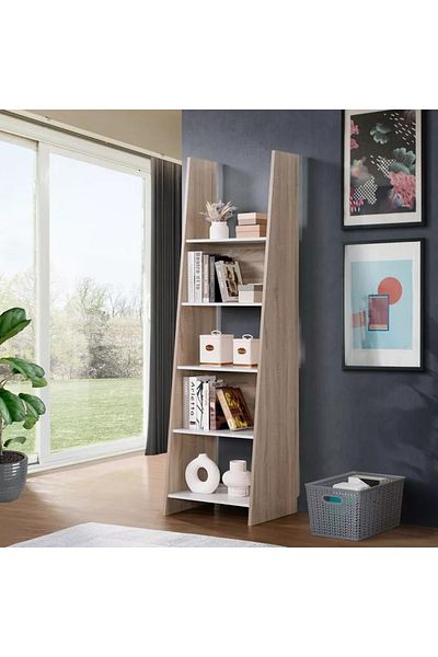 Home Box Melona 5-Tier Tall Bookcase