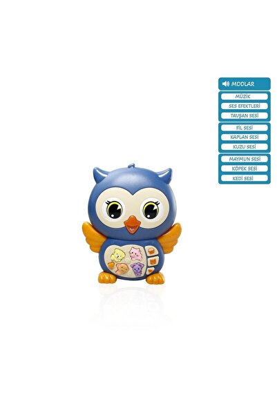 Genel Markalar Kutulu Işıklı ve Müzikli Baykuş Bebek Piyanosu