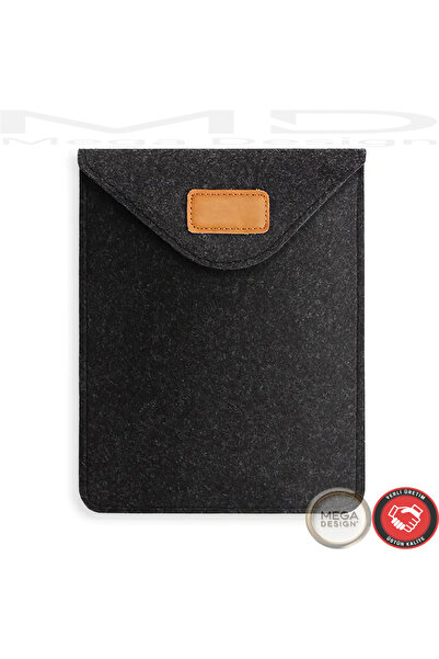 Mega Design Kolay Koruma ve Taşınabilirlik için Keçe Malzemeden Yapılmış Ofis Bilgisayar Tablet Saklama Çantası.