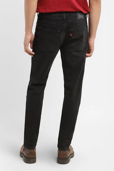 Levi's Men's 512 Slim Tapered Fit Mid Rise Black Jeans