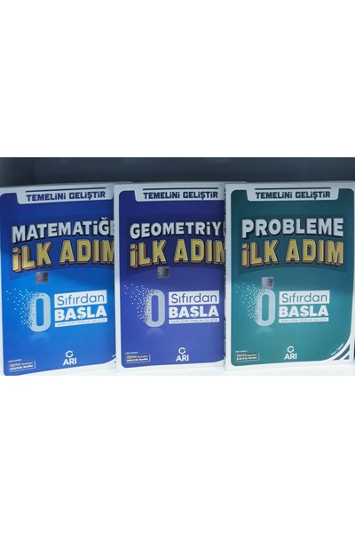 Üç Dört Beş Yayıncılık arı yayıncılık matematik+geometri+probleme ilk adım o ...