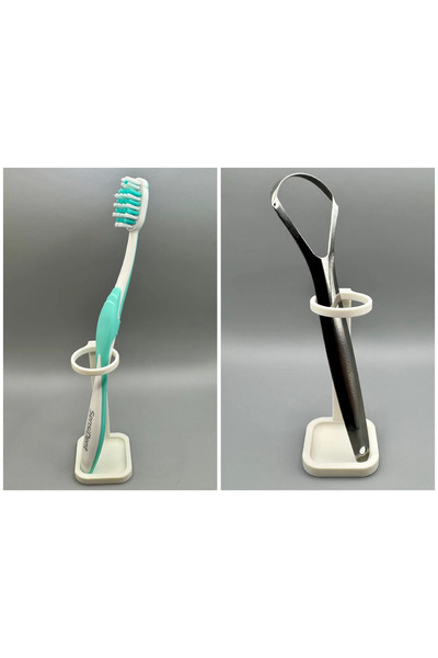 SORA DESIGN Συμπαγής βάση για οδοντόβουρτσα και ξύστρα γλώσσας