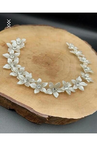 ASİMEL TASARIM إكسسوار شعر تاج العروس لحفلات الزفاف والزواج والخطوبة والخريجة