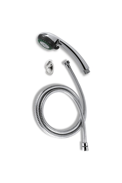 FERRO Hand shower set + hose + holder, Mini Fast, 3 functions, 1.5 m