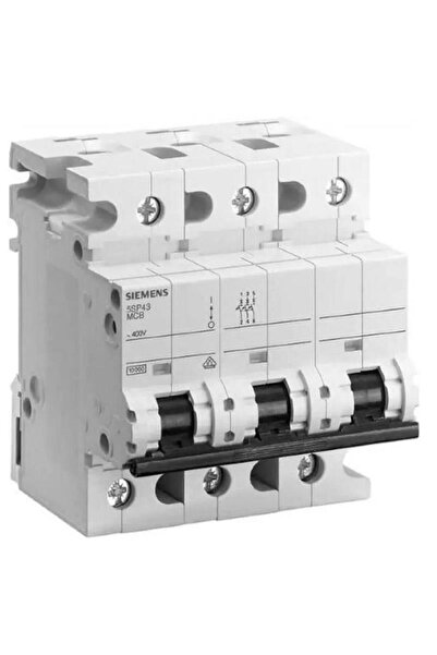 Siemens - 3P 80A 10kA C Serisi Trifaze Anahtarlı Otomatik Sigorta 5SP4380-7