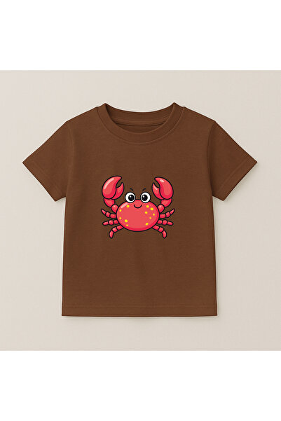 SVART WEAR Παιδικό και εφηβικό μπλουζάκι Sweet Crab Crew Neck 100% βαμβακερό ...
