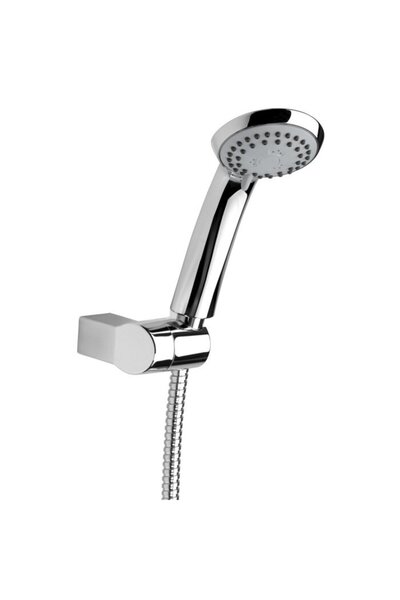 FERRO Hand shower set + hose + holder, U300, 3 functions, 1.5 m