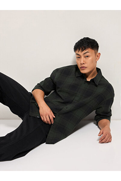 The Bear House Men's Regular Fit Cotton Shirt Long Sleeves Casual & Formal Soft Fabric